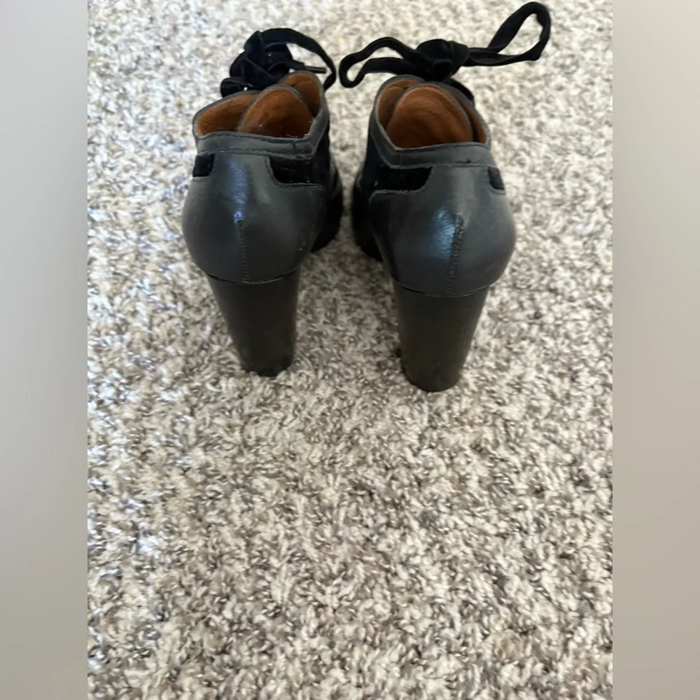 Juicy Couture Black Lace-Up Boots - Picture 3 of 4